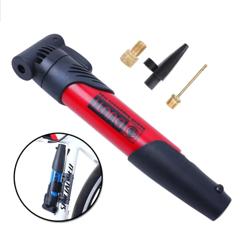 1pc Mini Plastic Bicycle Pump Tire Inflator Accessories Mountain Bike Road Portable High-intensity Circulation | Спорт и развлечения