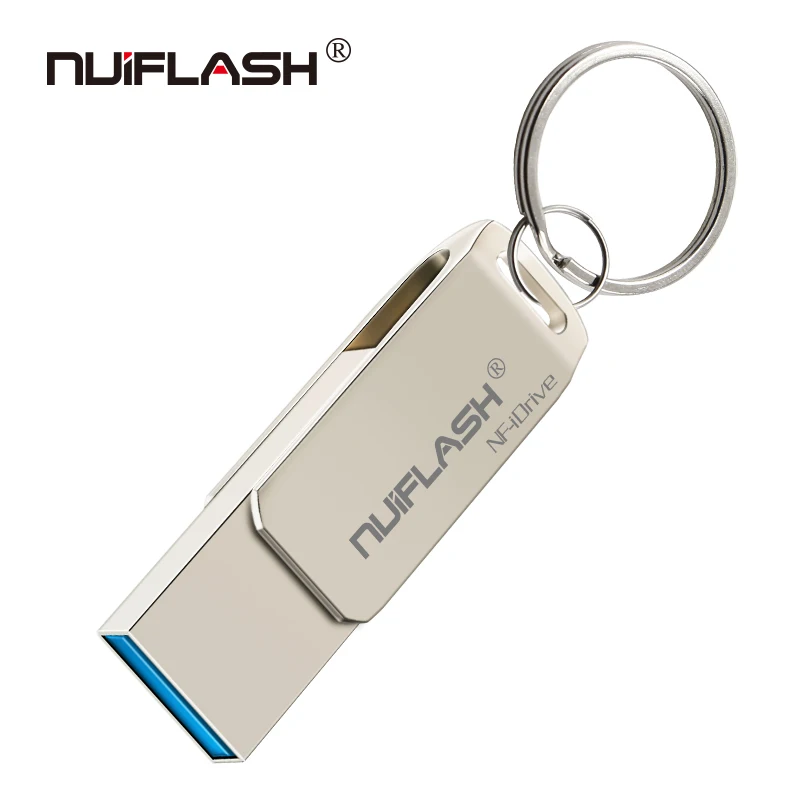 OTG USB флэш накопитель 8GB16G32G64G128G256GB для iPad iPhone 5S/6/6S/7/7plus/8/X/XS/XR 3 в 1 карта памяти|USB