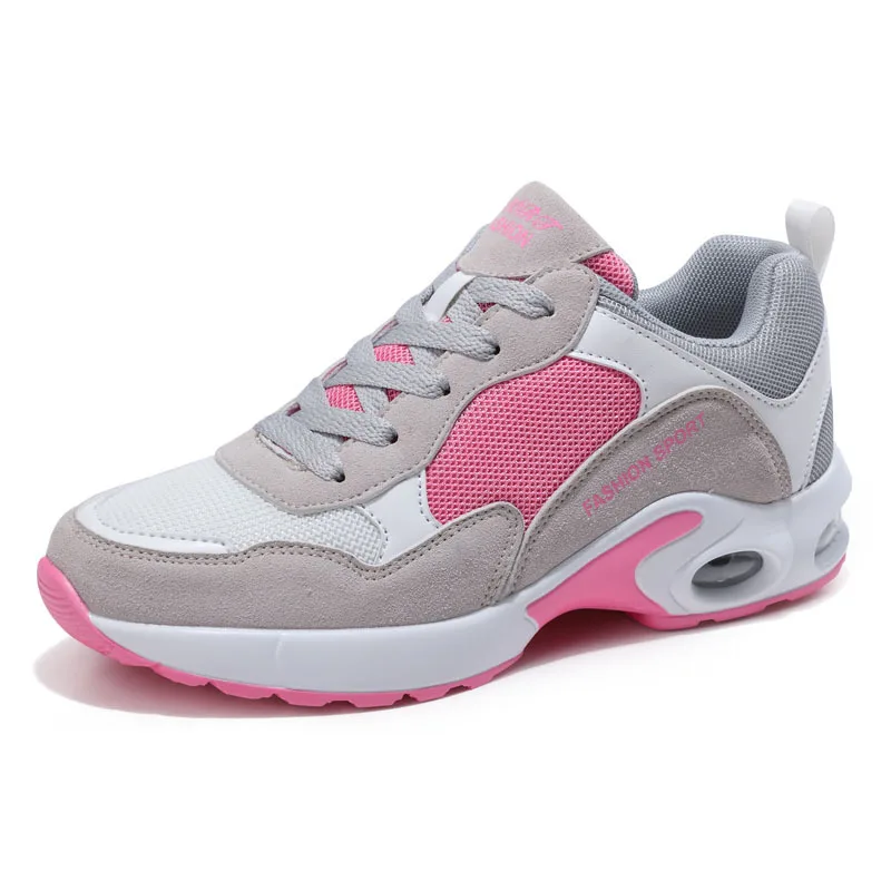 

Women's Sneakers Sport Shoes Tennis Female New Fashion Autumn Mesh Korean Casual Student Lace Up