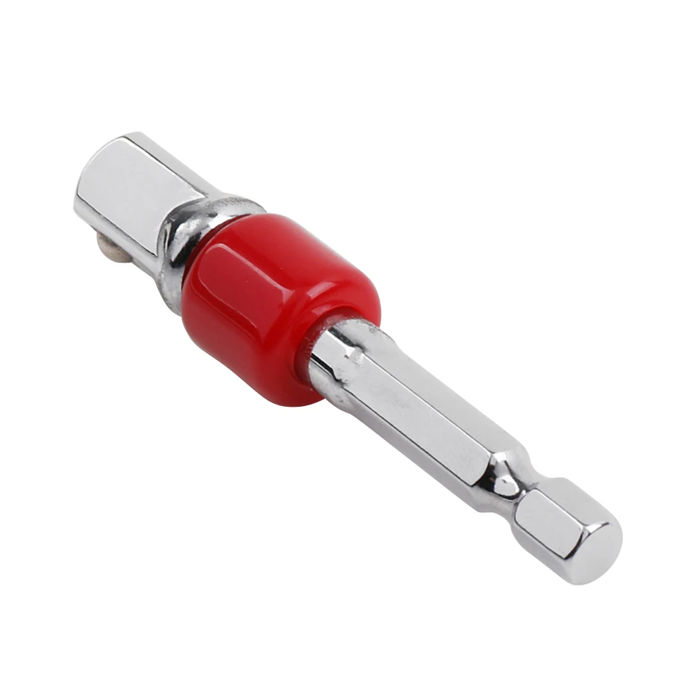 

3pcs Driver Durable Socket Adapter Set Power Tool Hex Shank Portable Extension Rod Electric Impact Wrench Chrome Vanadium Steel