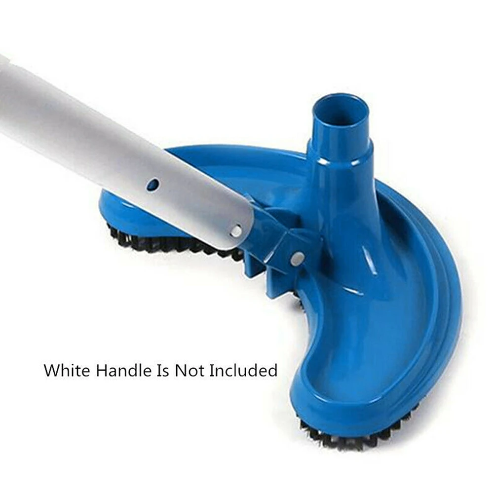 

Swimming Pool Vacuum Cleaner Half Moon Flexible Curved Suction Head Pond Fountain Vacuum Brush Cleaner Cleaning Tool
