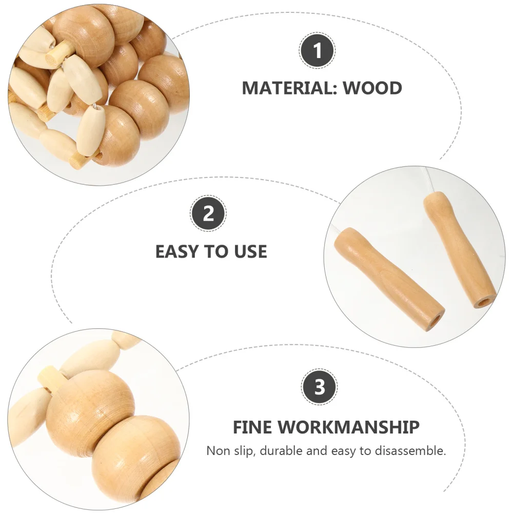 

Wood Therapy Tool Back Muscle Roller Massager for Adults The Old