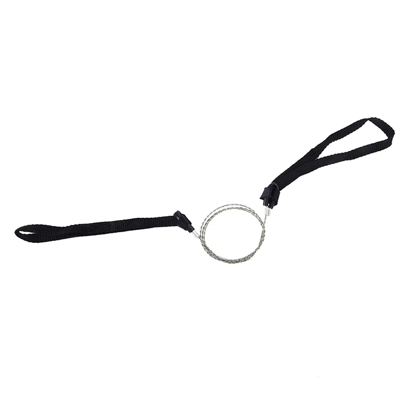 

Portable Practical Emergency Survival Gear Steel Wire Saw Outdoor Camping Hiking Manual Hand Steel Rope Chain Saw Travel Tool