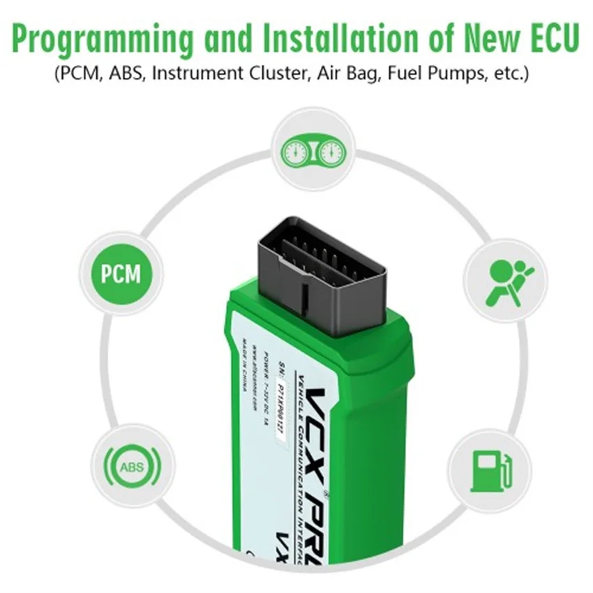 [VXDIAG Дистрибьютор] VXDIAG VCX NANO PRO для GM/Ford/Mazda/VW/HONDA/VOLVO/TOYOTA/JLR 7 в 1 OBD2 автомобильный