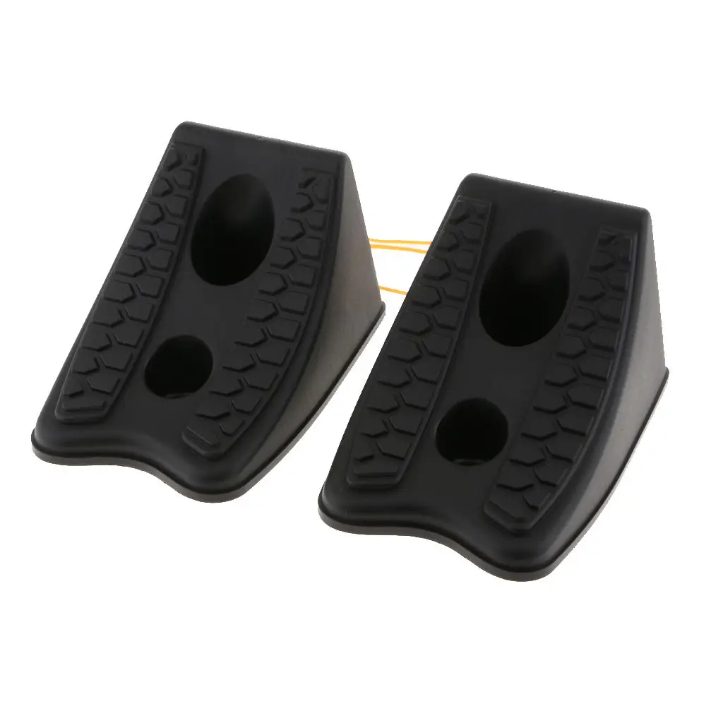 

Car Tire Wheel anti slip Chock Stopper Compact Style Safety Parking