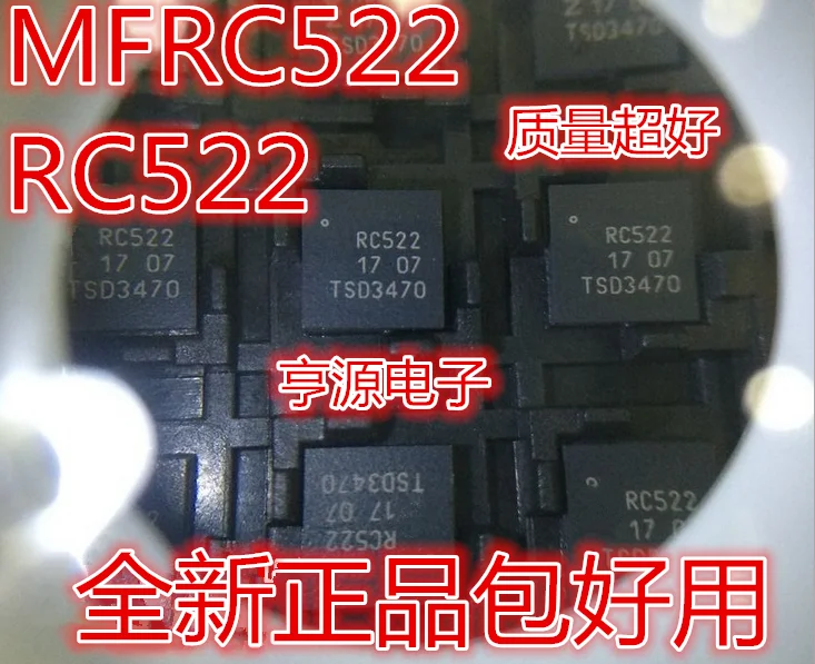 

Free shipping MFRC52201HN1 MFRC522 RC522 QFN32 IC 10PCS/LOT