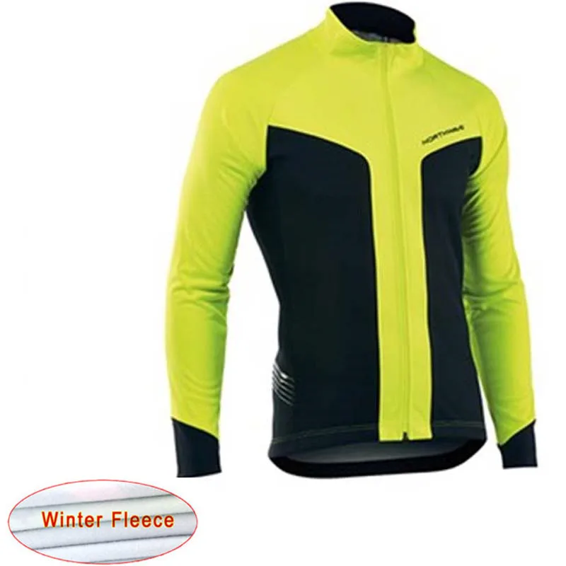 NW зимняя полярная велосипедная Джерси 2020 с длинным рукавом сохраняющая тепло