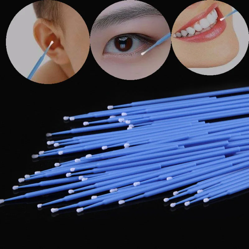 Одноразовый мини клей для ресниц инструмент удаления микрокисти аппликаторы