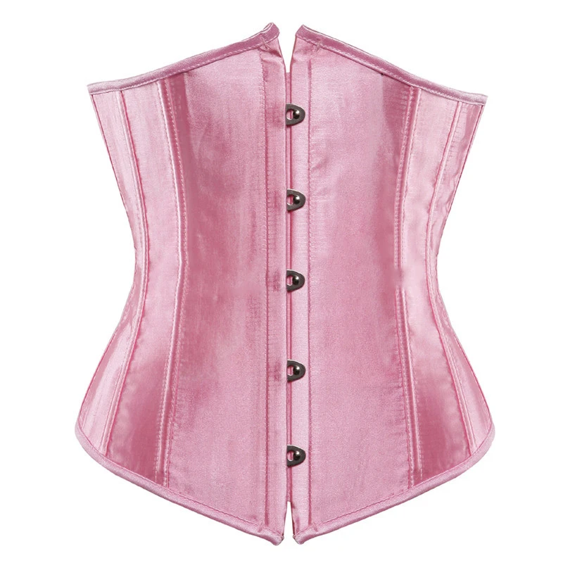 

New Gothic Underbust Corset And Waist Cincher Bustiers Top Workout Shape Body Belt Plus Size Lingerie Underbust S-6XL