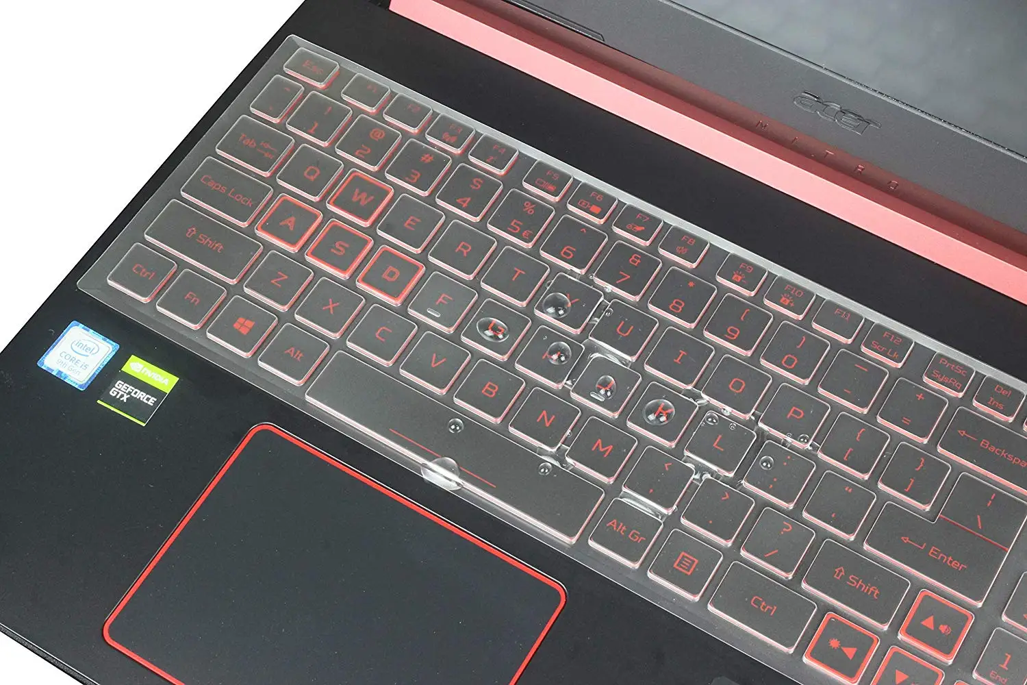 Защитный чехол-клавиатура из ТПУ для acer Nitro 5 AN515 54 54W2 AN 515-54 AN515-51G/17," acer Nitro 7 AN715-51 15,6 дюймов
