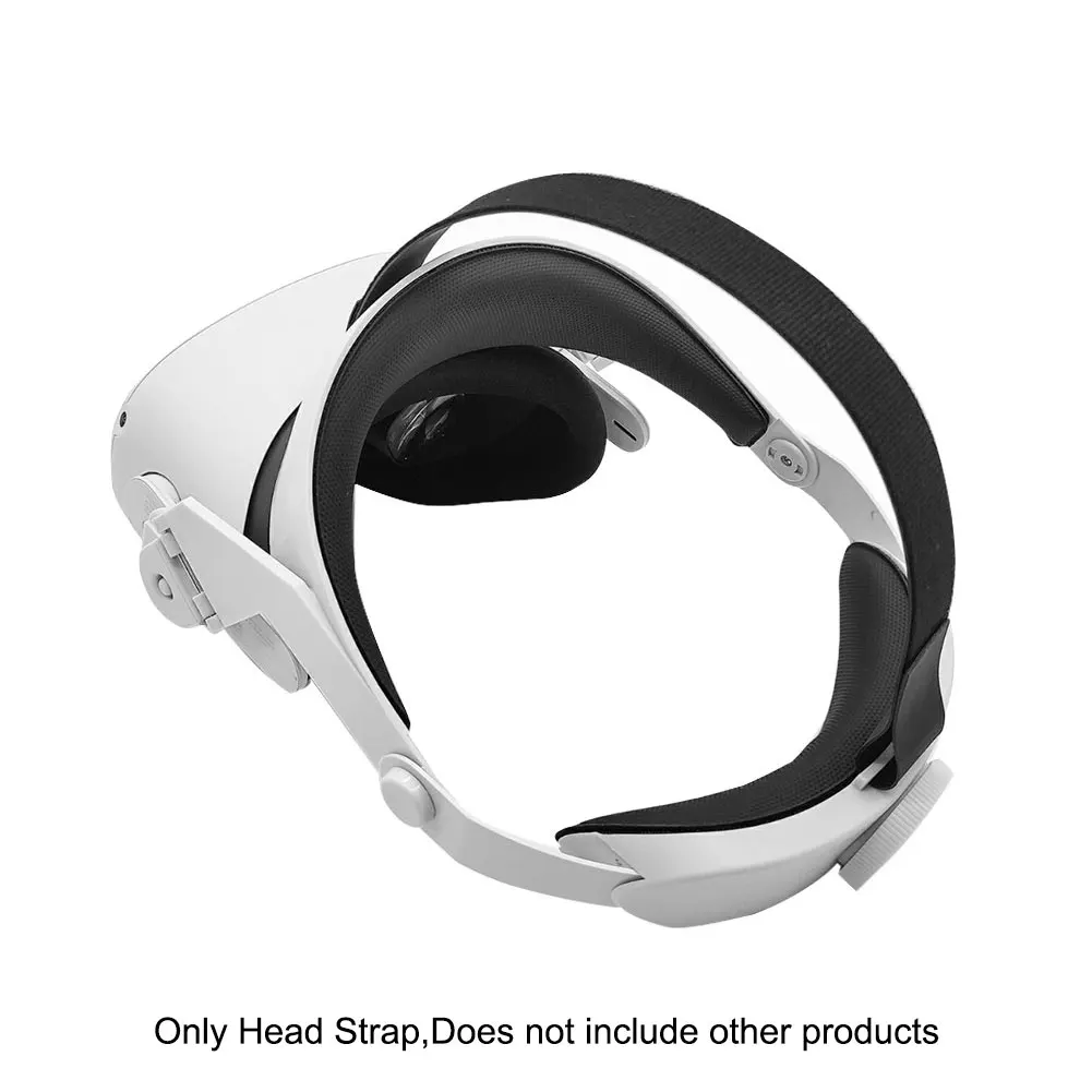 

Replacement ABS Enhanced Support Reduce Pressure Game Virtual Reality Ergonomic VR Head Strap Adjustable Band For Oculus Quest 2