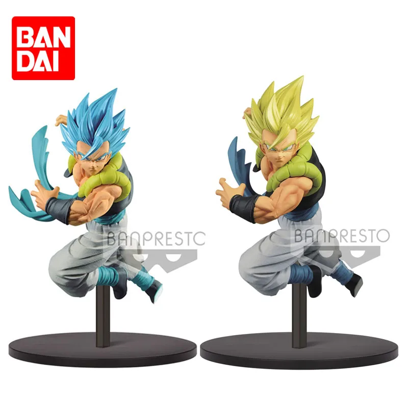 

17 см Bandai Dargon Ball Super Gogeta Super Saiyan духи тамаши нации ПВХ Аниме фигурки коллекционные модели игрушки подарки