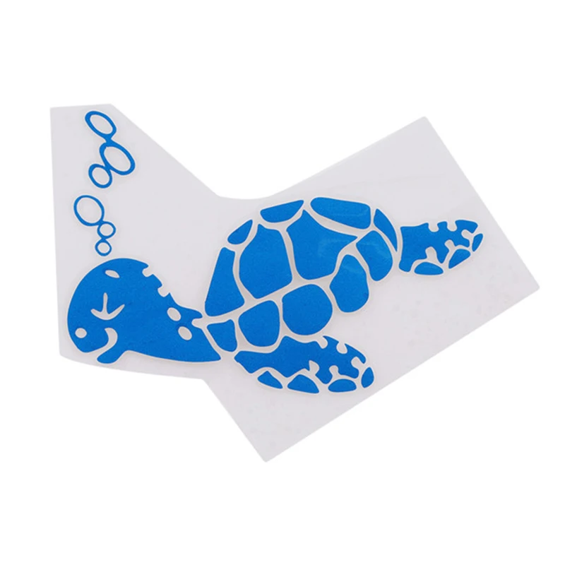 Морские черепахи автомобильные синие наклейки автомобильное окно бампер