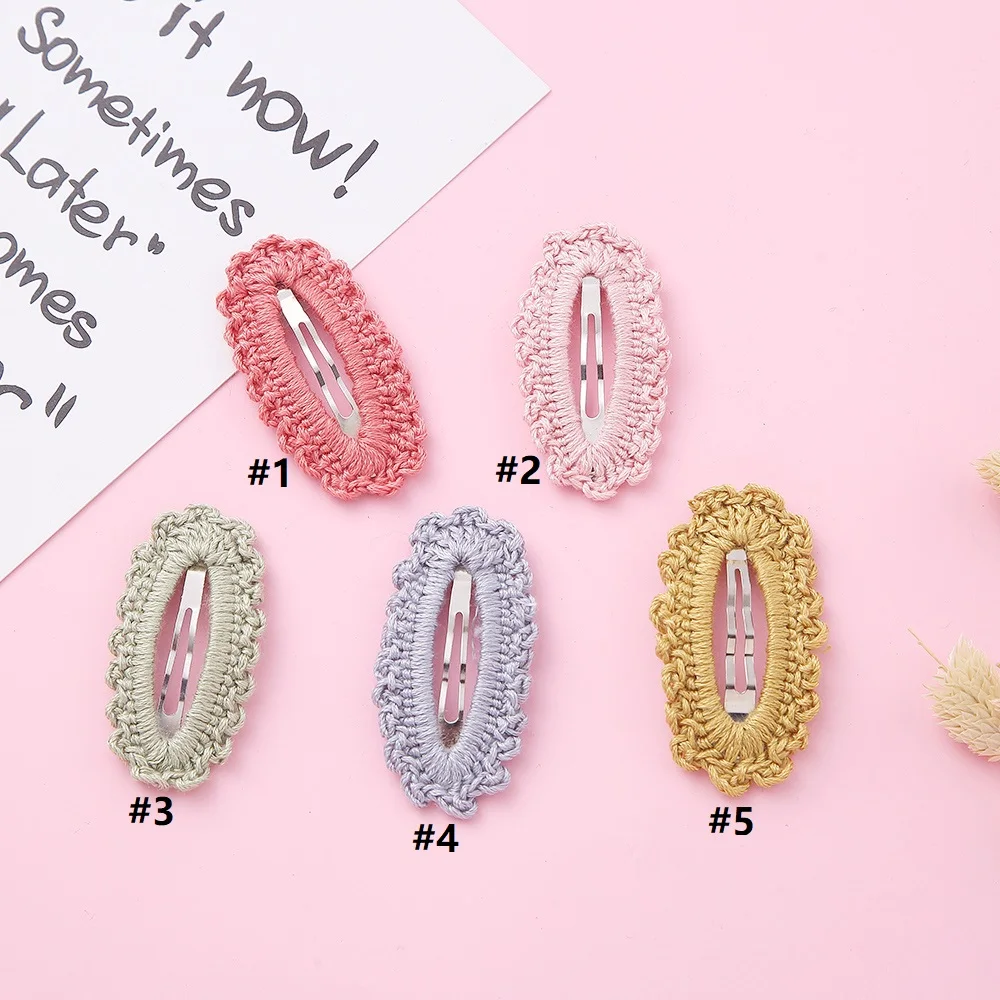 Pinzas para el pelo de 5 colores para ni&ntilde;a y mujer, pasadores a presi&oacute;n, pasadores BB, accesorios de estilo para ni&ntilde;a-5