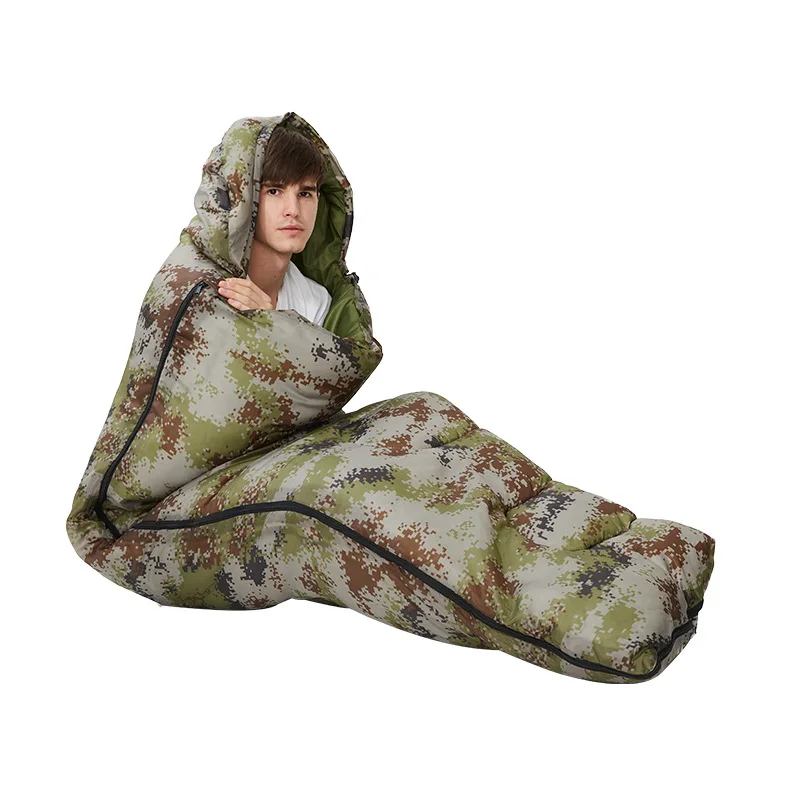 

4 Season Warm Envelope Outdoor Camping Sleeping Bag Portable UltraLight Waterproof Adult Travel Hiking camping Sleeping Bag