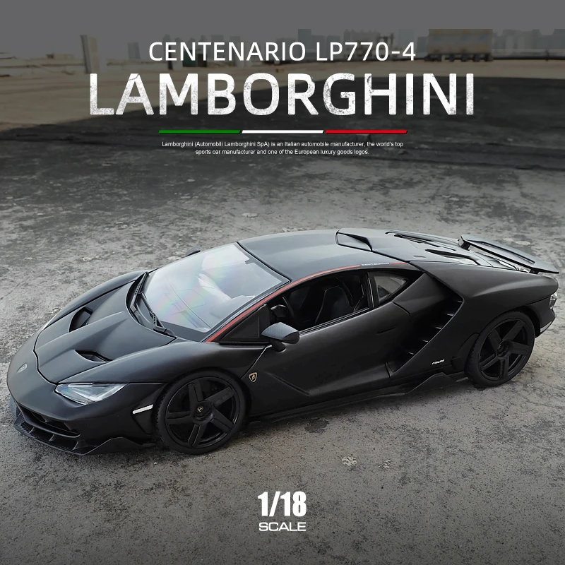 

Модель автомобиля Maisto 1:18 Lamborghini LP770 из сплава, имитация автомобиля, коллекция украшений, Подарочная игрушка, литье под давлением