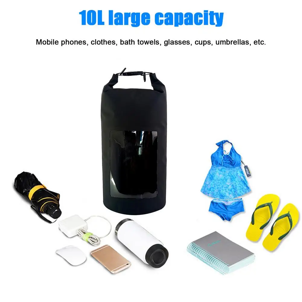 Прозрачная плавающая Водонепроницаемая сухая сумка из ПВХ дизайнерский большой