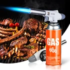 Портативный пистолет-распылитель для барбекю, Автоматическое Газовое зажигание, ручка-распылитель, инструмент для приготовления пищи, нагрева, газовые Сварочные горелки
