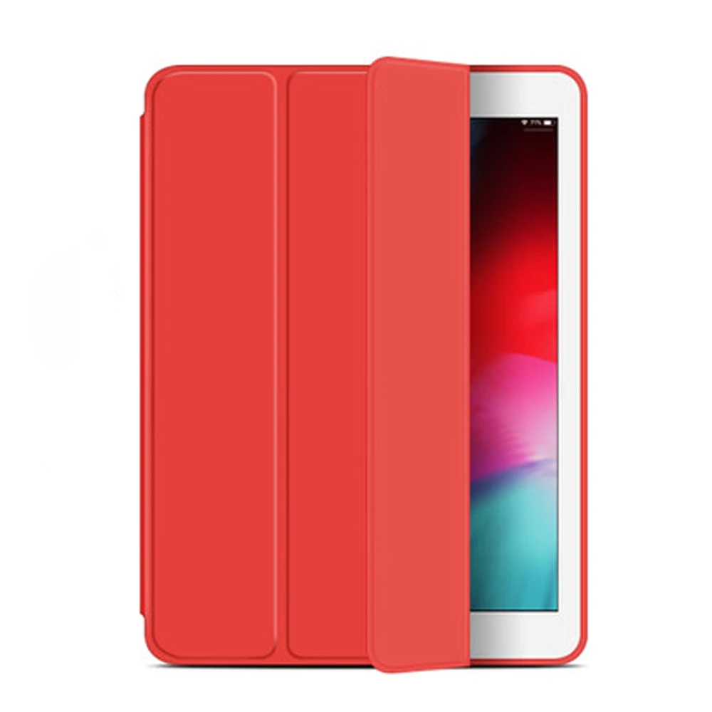 

PU Leather Silicone Case For iPad 9.7 Air 2 3 4 Mini 4 5 Funda Case For iPad 10.2 10.9 7th 6th Generation iPad 234 Smart Cover