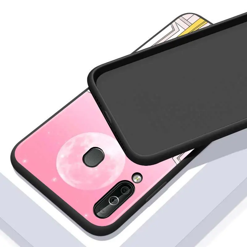 

Cute sailor moon for Huawei P10 P20 Pro P30 P40 Y5 Y6 Y7 Y9 2019 Nova 7i 5T 5i 5 4e 4 3i 3e 3 Bright Black Phone Case