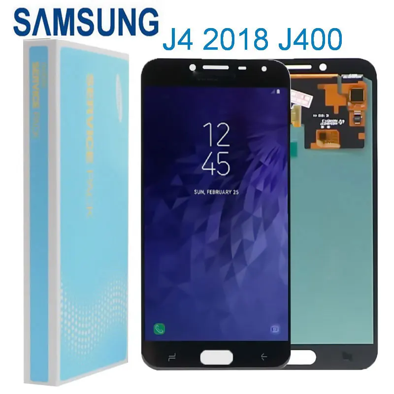 Оригинальный Super AMOLED дисплей для Samsung Galaxy J4 J400 J400F SM-J400F/DS J400FG/DS ЖК-дисплей сенсорный