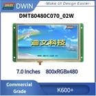 DWIN TFT ЖК-дисплей 7 дюймов HMI Сенсорный экран 800*480 разрешение UART серийный