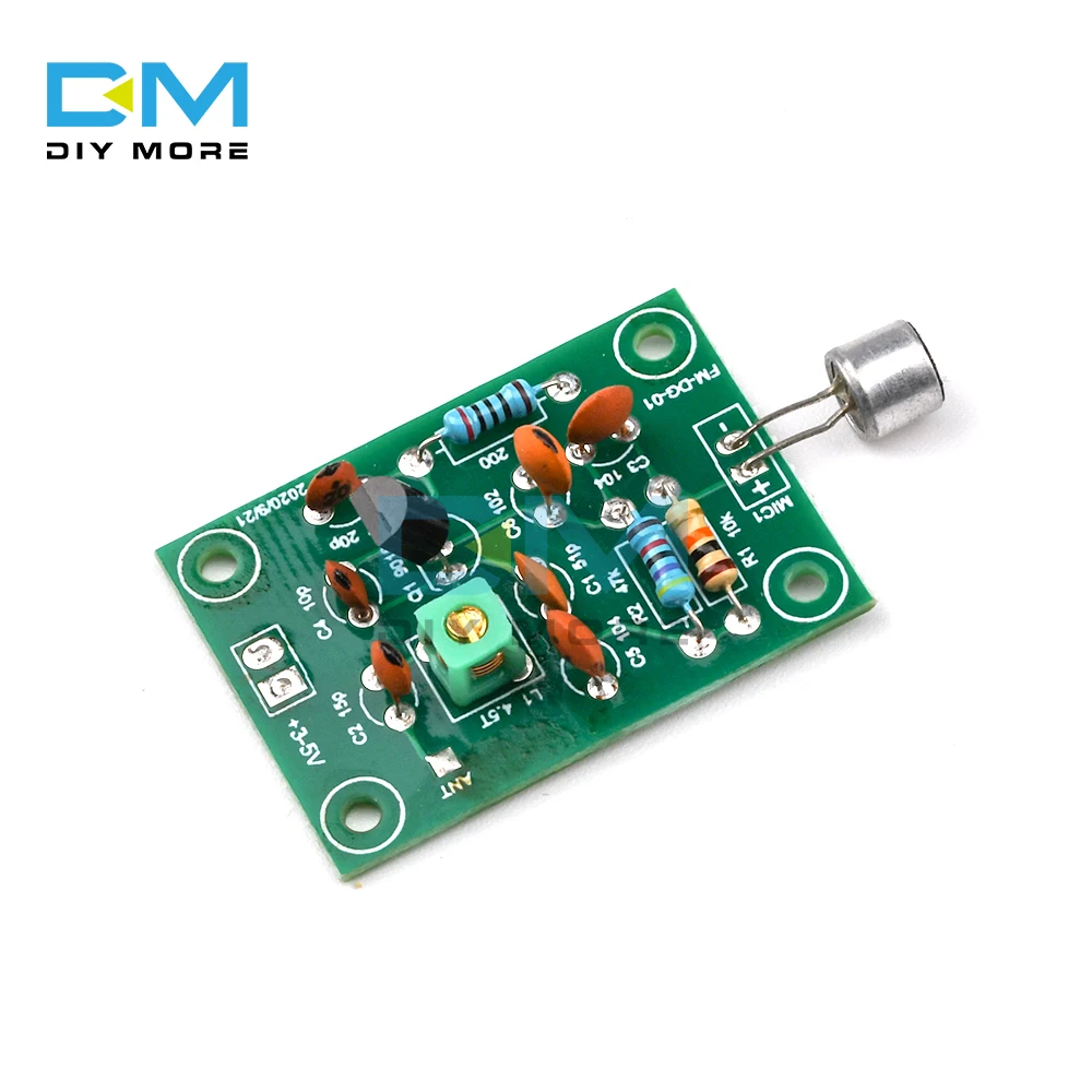 FM модуль приемника передатчика мини беспроводной микрофон регулируемая