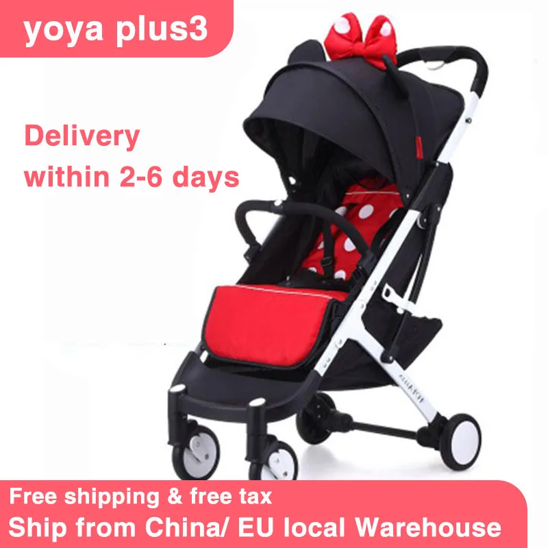 YOYAPLUS 3, детская коляска, 5,8 Кг, светильник, складная коляска с зонтиком, коляска для новорожденных, коляска для путешествий