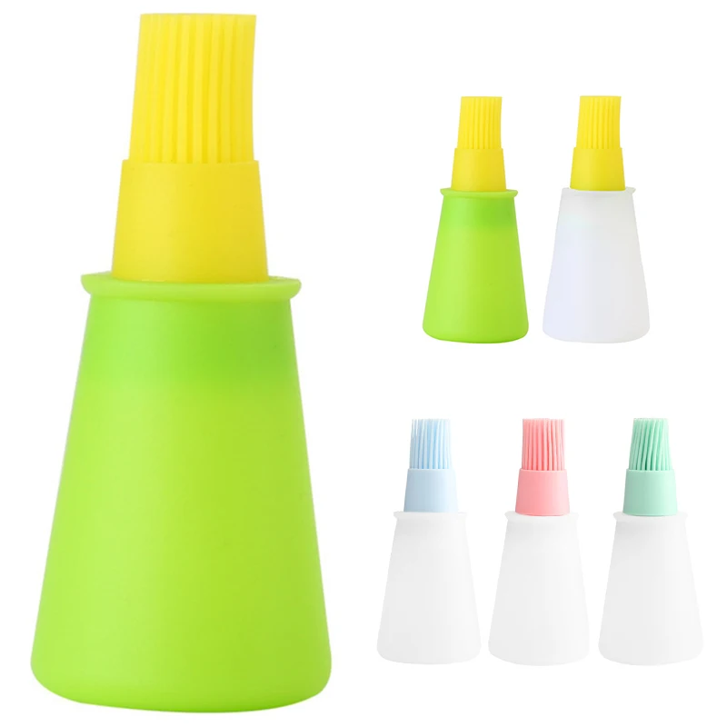 1 шт. щетка для бутылки с маслом креативная многоразовый силиконовый кисточка