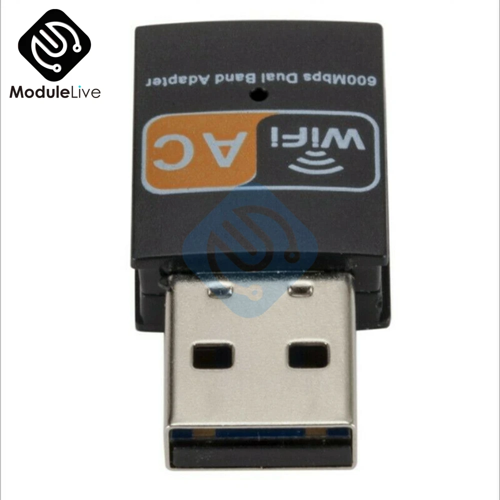 Беспроводной USB-адаптер 600 м двухдиапазонный Wi-Fi 2 4 ГГц/150 Мбит/с 5 8 ГГц/433 802.11a 802.11b 802