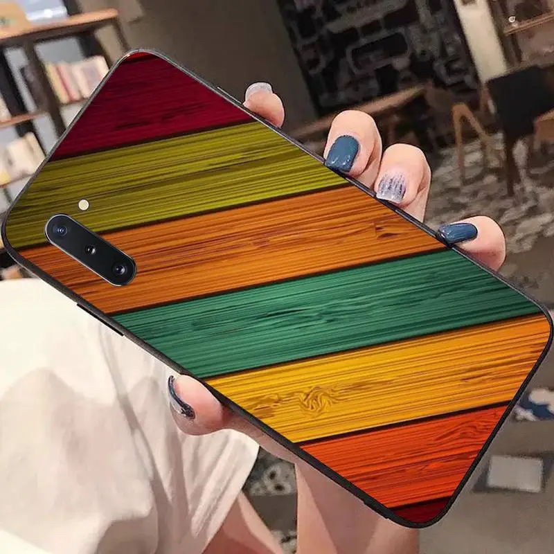 Текстура древесины чехол для телефона Samsung Note3/4/5/8/9/10/10Lite M10/20/30 A70 | Мобильные