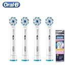 Электрические зубные щетки Oral B EB60 , сменные насадки , супертонкая мягкая щетина, чувствительная резинка, уход за пятнами, Глубокая очистка