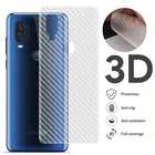10 шт.лот 3D задняя матовая защитная пленка из углеродного волокна для Motorola Moto One Vision Z2 Z3 Play на Moto E5 E6 G8 G7 Plus