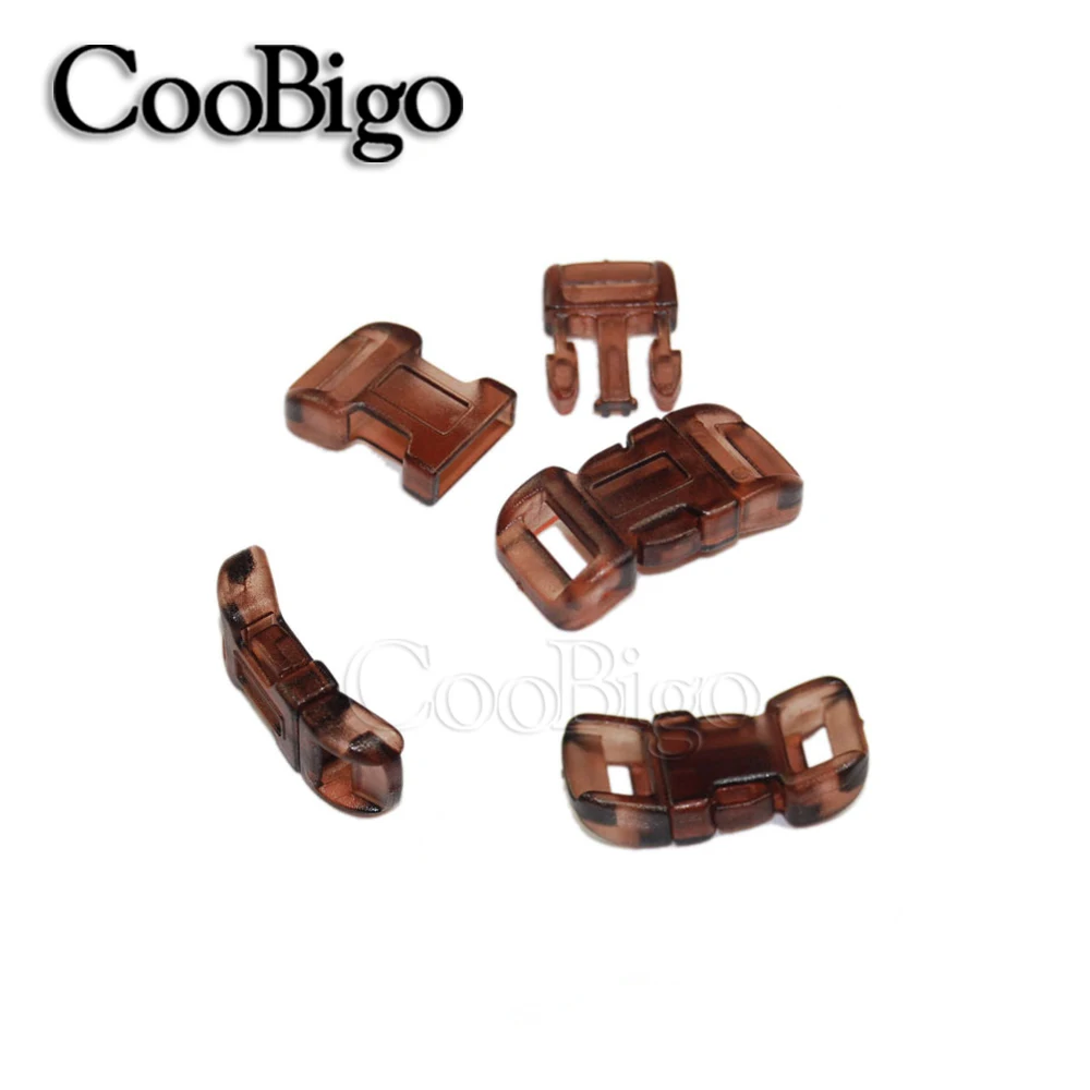 Paracord спуск пряжки зажим ремень лямка Браслет Одежда DIY рюкзак обувь аксессуары