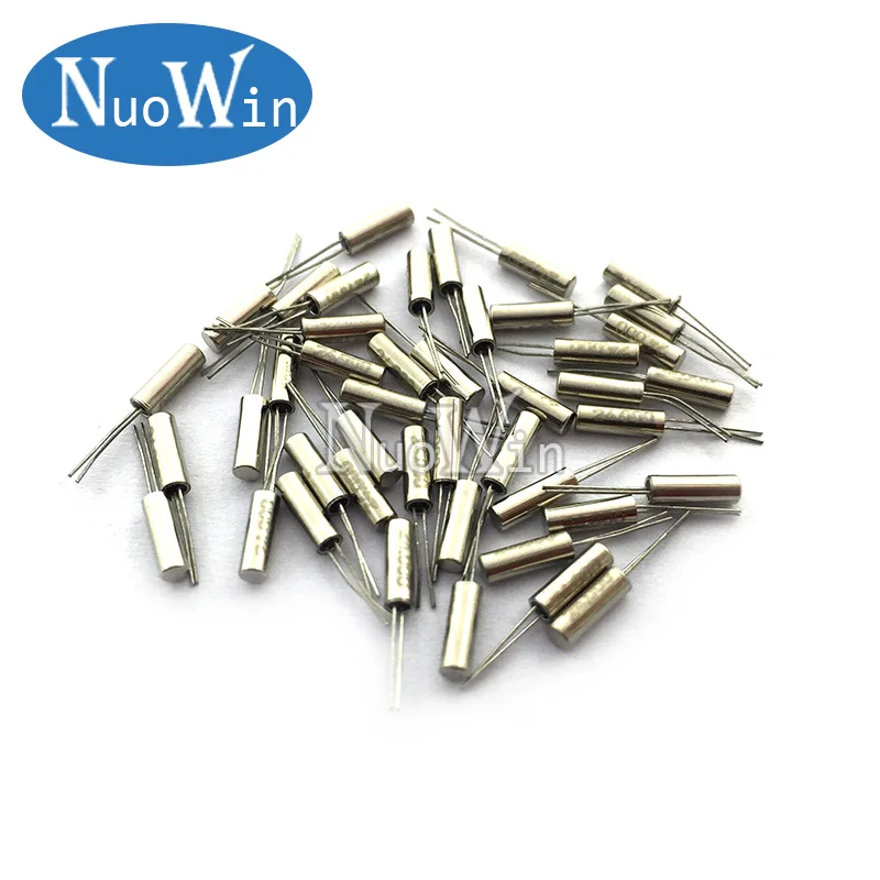 

10PCS 2*6 12MHz 20ppm 20pF 2*6mm Crystal Cylinder quartz resonator