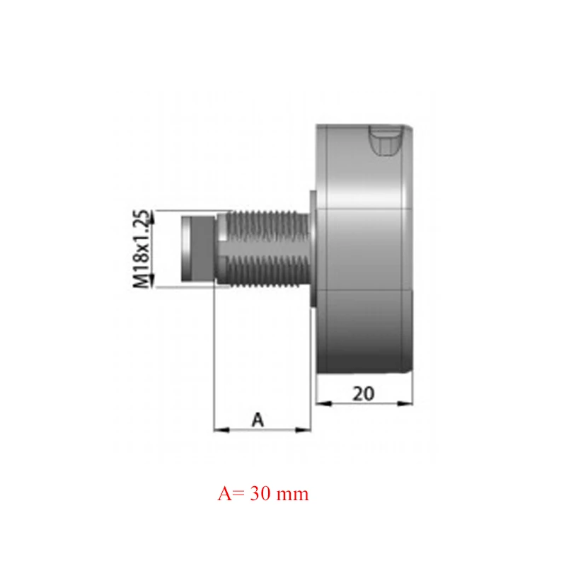 L30mm Keyless Замок для шкафа с отпечатком пальца Электрический ящик для шкафа maibox Экспресс замок для шкафчика - Цвет: L30mm