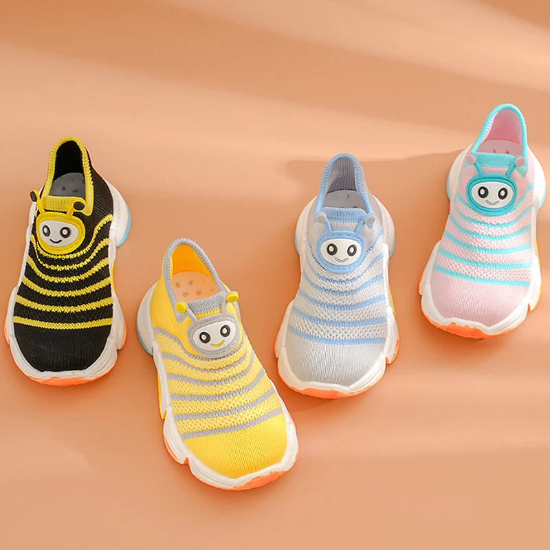 

Kids Socks Shoes Comfortable Children Sneakers Breathable Casual Sneakers Soft Cute Kids Shoes Boy Girls Socks Sneakers Non-Slip