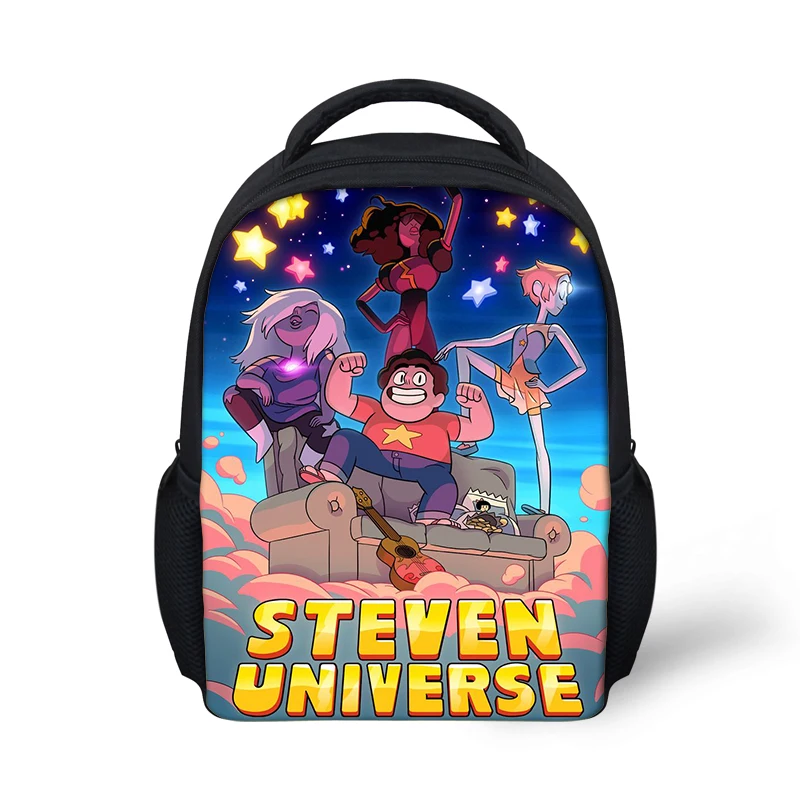 Fashion Kindergarten Backpack Steven Universe Pattern Kids School Book Bags Cartoon Anime Design Boys Girls Small Bags