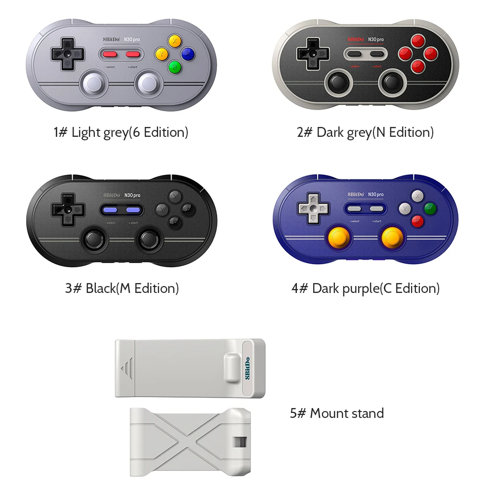8bitdo N30 Pro2 игровой коврик контроллер Bluetooth геймпад управление движением тремор