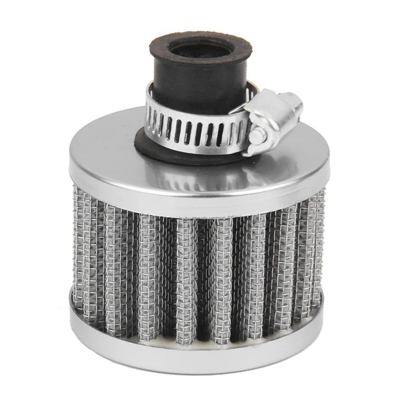 

12mm Air Filter Motor Car Turbo Ventilation breather Carter Gray