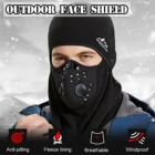 Мужская и женская зимняя защита для лица толстый теплый ветрозащитный флисовый дышащий клапан для велоспорта сноуборда для улицы Балаклава