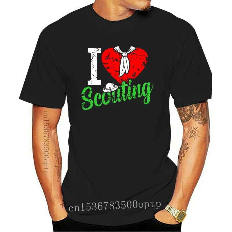 

New Vintage Boy Scout Gift Camping Scouting Tshirt Men Outfit Men's Tshirts O-Neck Plus Size S-5xl