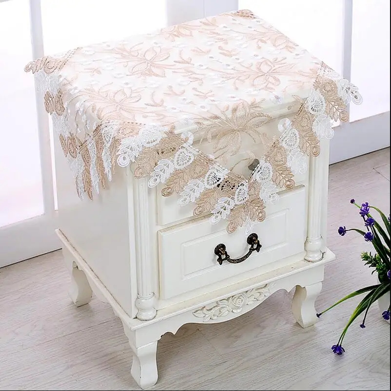 Европейская роскошная скатерть с вышивкой для обеденного стола из кружева