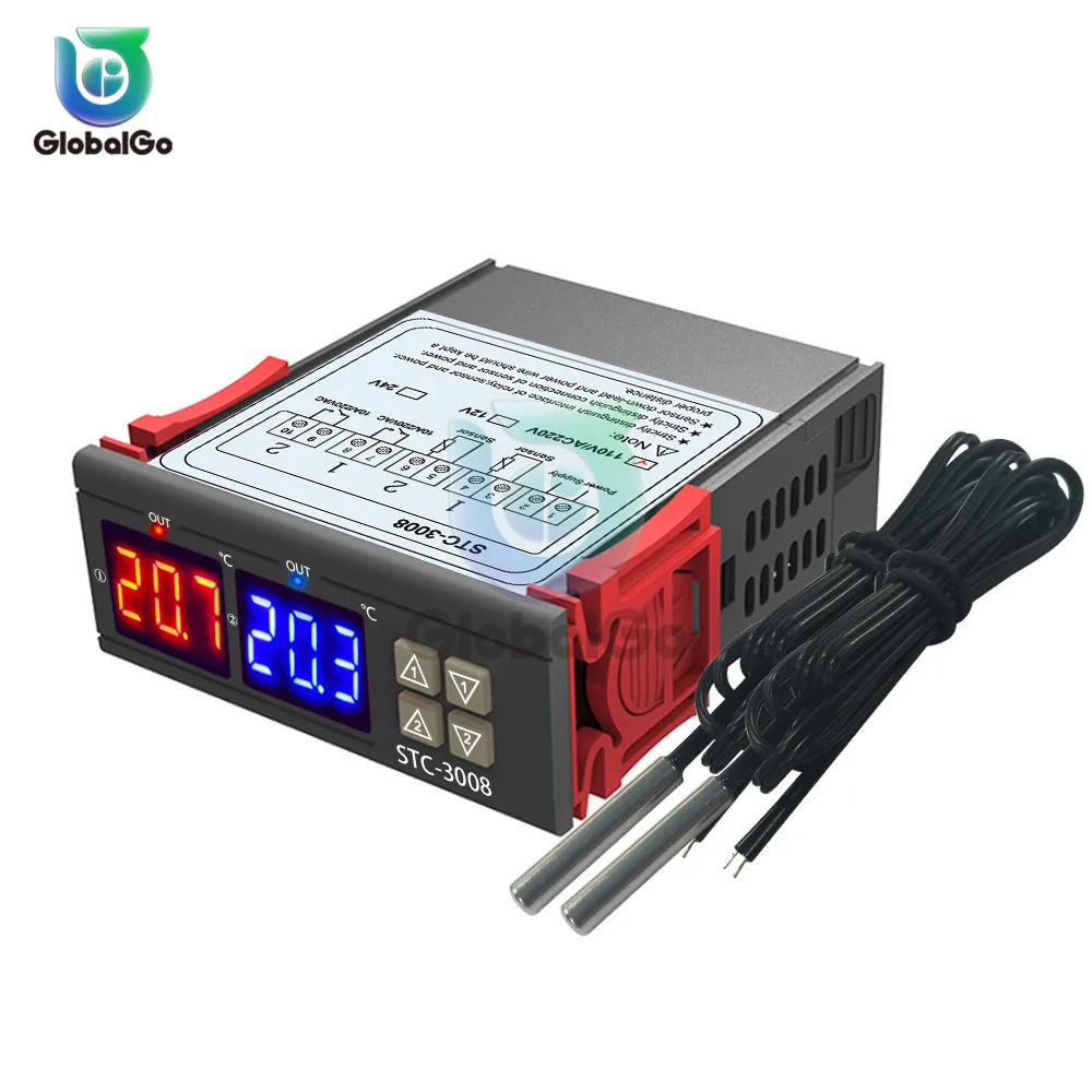 AC 110 220VLED цифровой термостат для контроллер температуры инкубатора