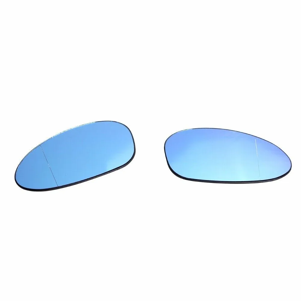 

1Pair Blue Car Side Electric Heated Wing Mirror Glass For BMW E90 E91 2005-08 E87 E88 04-09 E85 Z4 2pcs