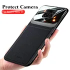 Чехол из искусственной кожи для телефона xiaomi, защитный чехол из плексигласа для объектива камеры для xiaomi 9 s pro max note9s note9s note9s note9pro 9 s 9pro