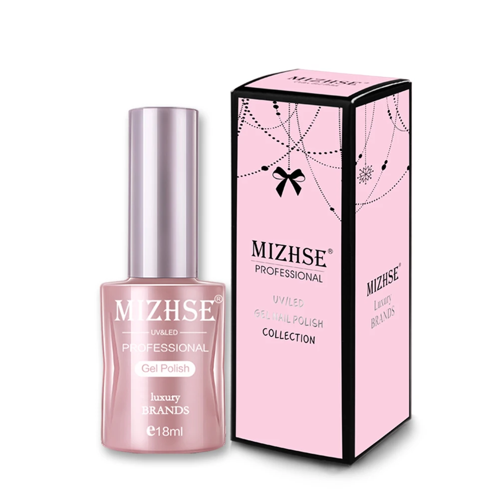 MIZHSE 18 мл 1 шт. Гель-лак для ногтей Off White УФ-гель для ногтей Перманентный УФ-и светодиодный Гель-лак для ногтей