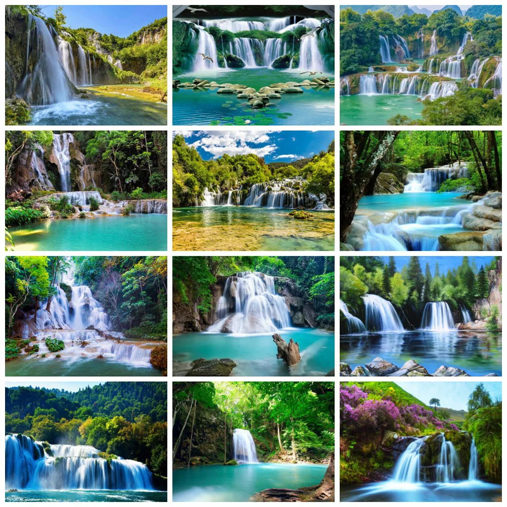 

Evershine Алмазная вышивка водопад Алмазная мозаика пейзаж вышивка крестиком Алмазная Живопись весна картина стразы украшения для дома