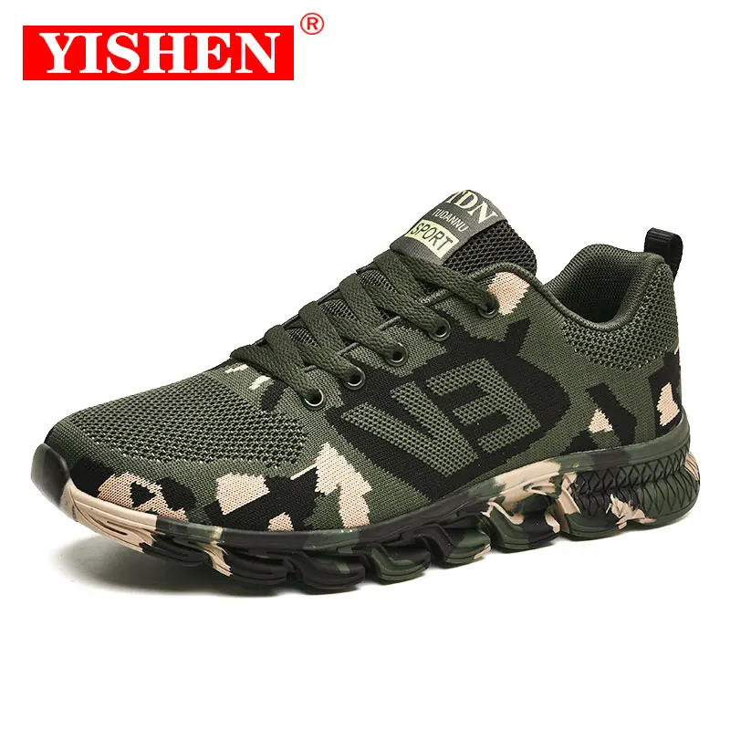 

YISHEN Women's Shoes Fashion Breathable Outdoor Sports Blade Shoes Lightweight Army Athletic Training Footwear Females Sneakers
