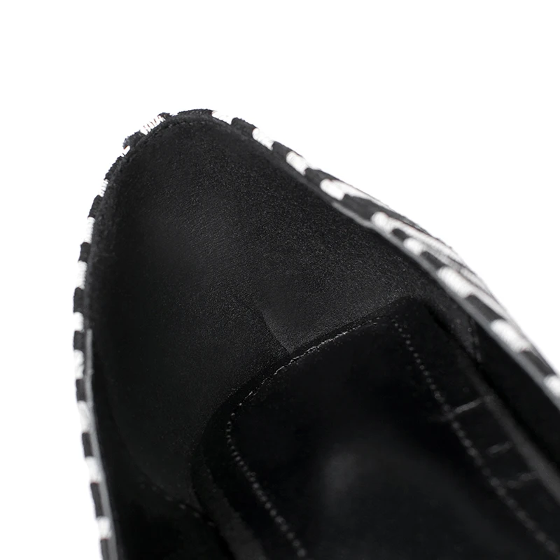 Новые Элегантные женские туфли на высоком каблуке из овечьей кожи сезон